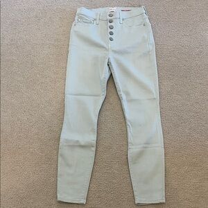 Alice + Olivia High Rise Light Blue Jeans